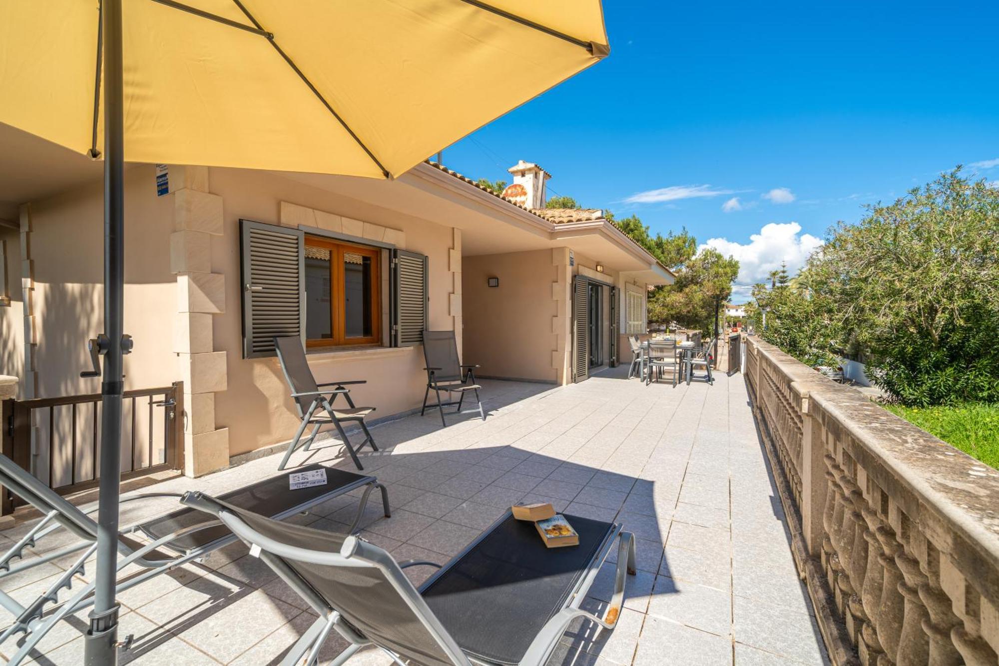 Villa Can Canta Natura Park House At Platja De Muro Beach المظهر الخارجي الصورة