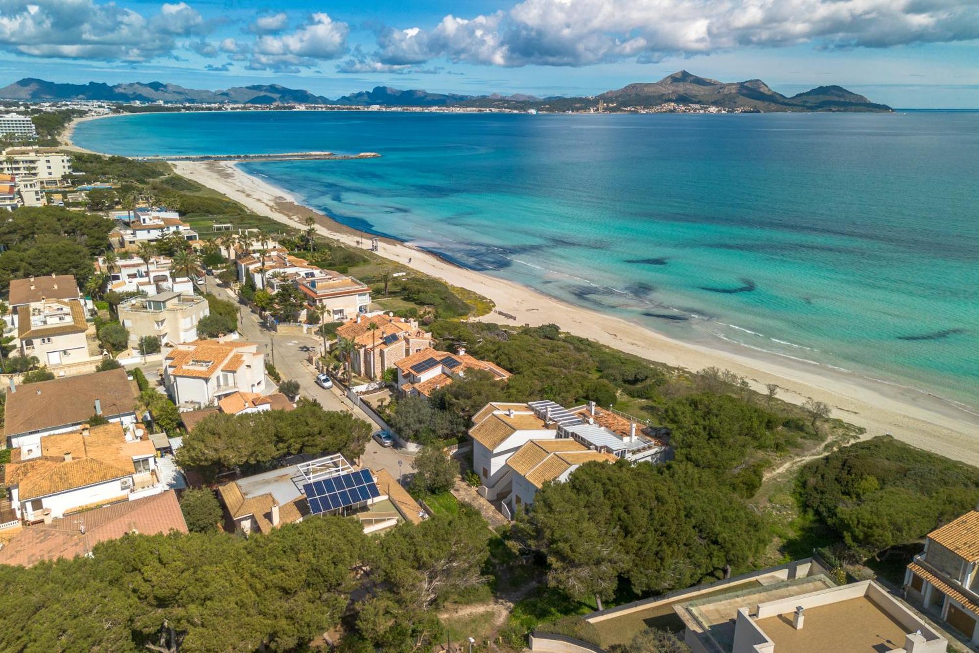 Villa Can Canta Natura Park House At Platja De Muro Beach المظهر الخارجي الصورة