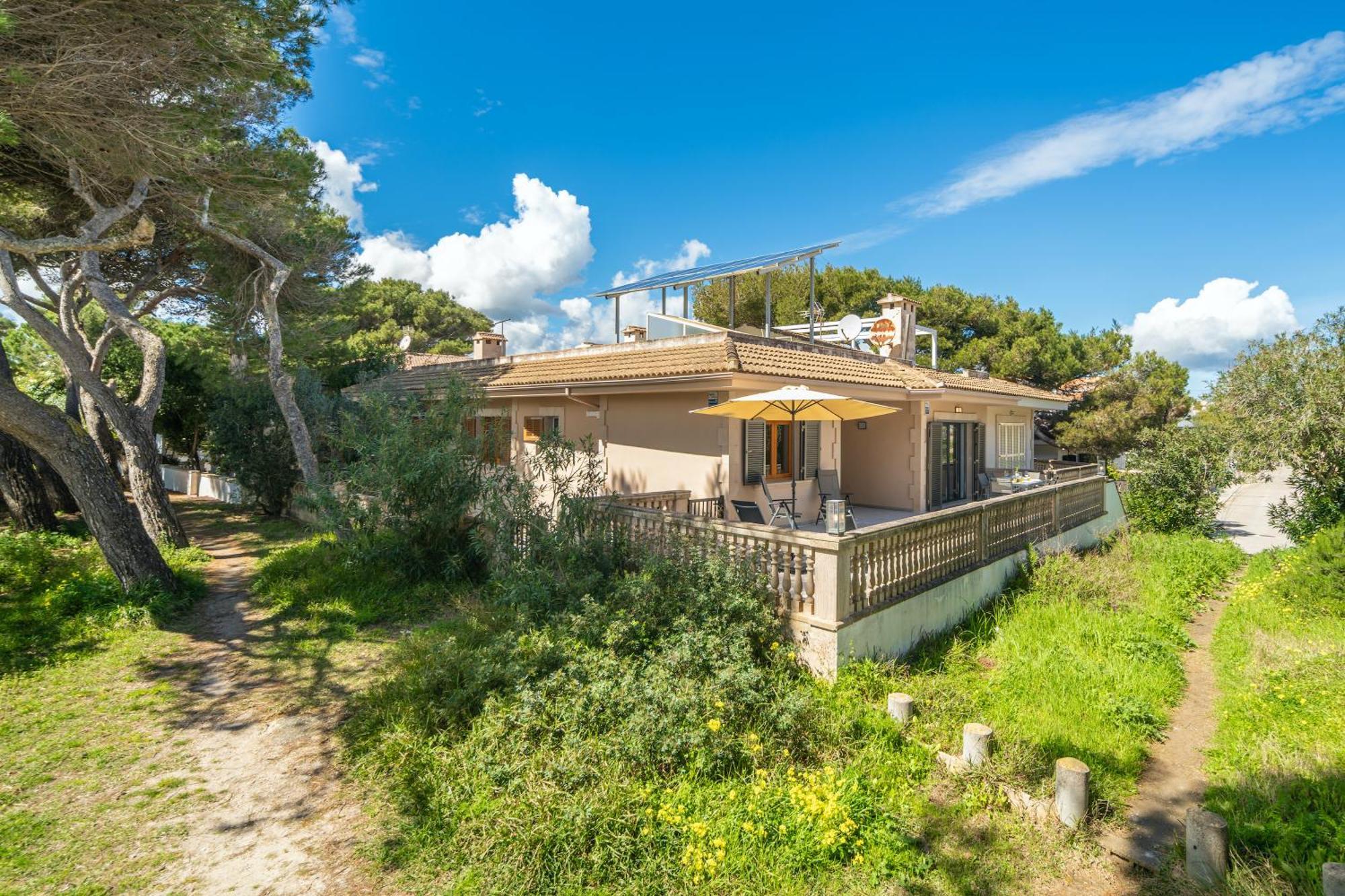 Villa Can Canta Natura Park House At Platja De Muro Beach المظهر الخارجي الصورة